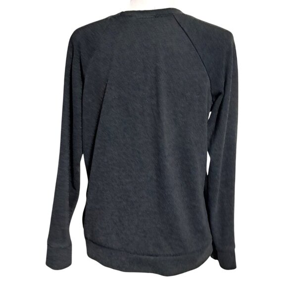 Disney Mickey Mouse Charcoal Gray Crewneck Sweatshirt M By Forever 21 - Picture 7 of 8